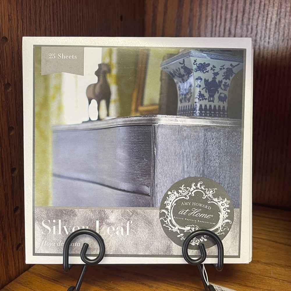 Amy‎ Howard at Home Silver Leaf Sheets 25 Sheets Gilding Furniture Art
